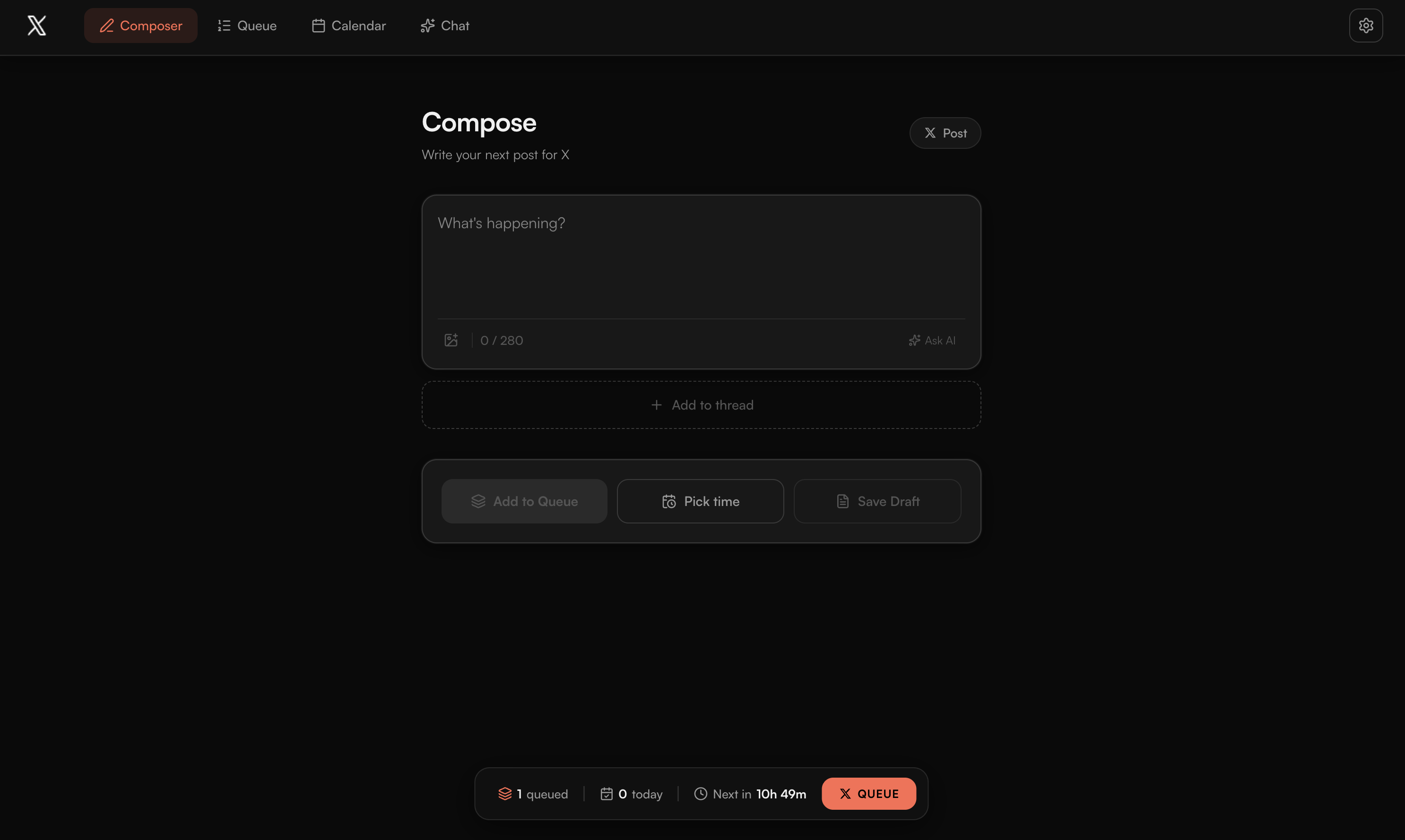 Content Scheduler